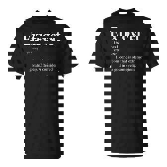 Extrovert Definition Anti Social Gamer Meme Extrovert T-Shirt - Monsterry