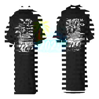 My First Cruise 2025 First Time Cruise Vacation 2025 T-Shirt - Seseable
