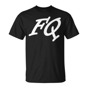 Fq Initials First Name F Surname Q All Names With F T-Shirt - Geschenkecke