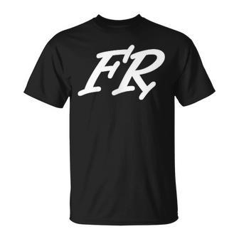 Fr Initials First Name F Surname R All Names With F T-Shirt - Geschenkecke