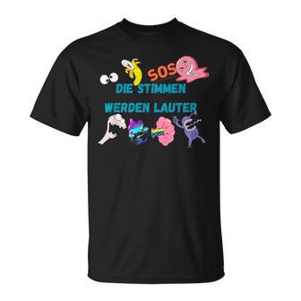 Die Stimmen Werden Lauter T-Shirt - Geschenkecke