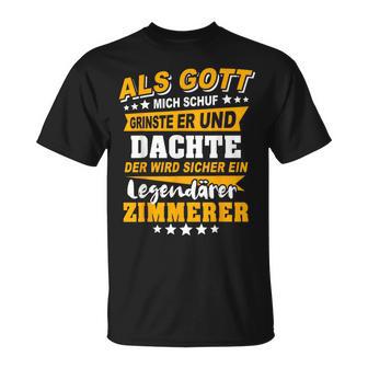 Quote Zimmererer T-Shirt - Geschenkecke