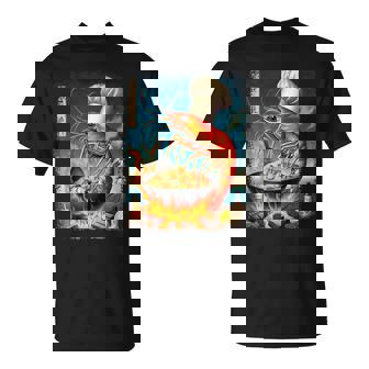 Shrimp Fried This Rice Meme Painting Distressed Style T-Shirt - Monsterry