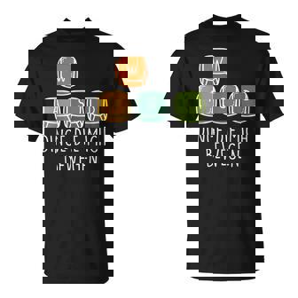 Gamer Dinge Die Mich Bewegen Game Consoleideo Game T-Shirt - Geschenkecke