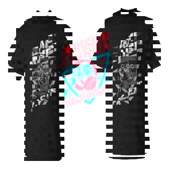 Gaming Addict Game Paused Talk Fast Video Gamer T-Shirt - Monsterry