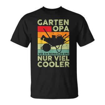 Garden Grandpa Gardener Saying Outfit For Grandad T-Shirt - Geschenkecke