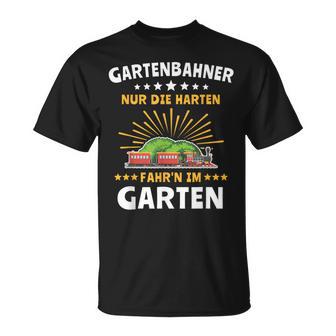 Garden Railway Steam Train Garden Model Railway T-Shirt - Geschenkecke