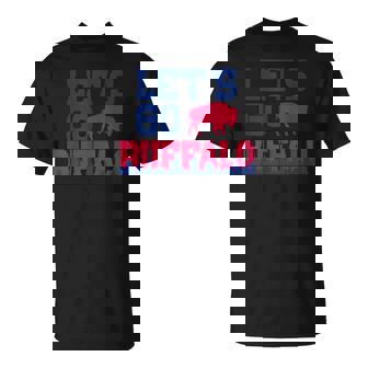 Lets Go Buffalo New York Buffalo Sports Fan Buffalo T-Shirt | Seseable CA