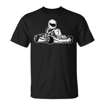 Go-Kart Racing Kart Racing Driver Go Karting T-Shirt - Geschenkecke