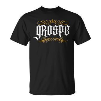 Grospe Filipino Surname Philippines Tagalog Family T-Shirt - Geschenkecke