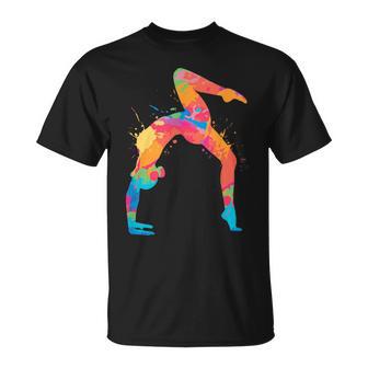 Gymnastics Handstand Girl's Women's Children's Gymnastics T-Shirt - Geschenkecke