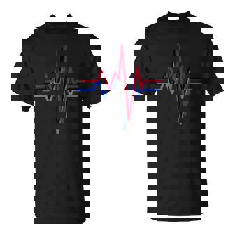 Heart And Rhythm Healthcare Worker Graphic T-Shirt | Mazezy