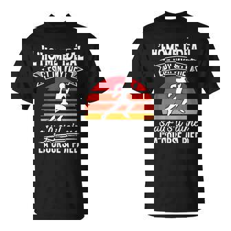 Homme Course À Pied L'homme Idéal Cadeau Humour Runner T-Shirt - Cadeauxyz