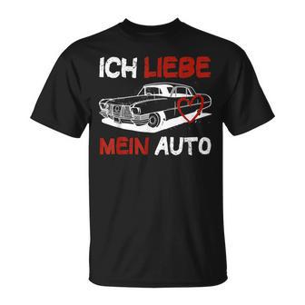 Ich Liebe Mein Auto T-Shirt - Geschenkecke