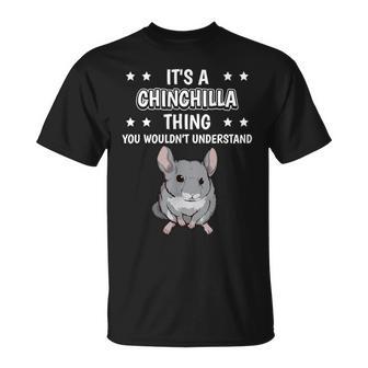 Ist So Ein Chinchilla Ding Lustiger Spruch Chinchillas T-Shirt - Geschenkecke