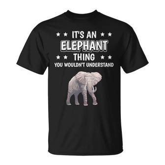 Ist So Ein Elefant Ding Lustiger Spruch Elefanten T-Shirt - Geschenkecke