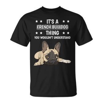 Ist So Ein Französische Bulldoge Ding Spruch Frenchie T-Shirt - Geschenkecke