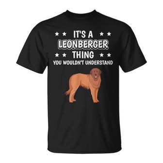 Ist So Ein Leonberger Ding Lustiger Spruch Leonberger T-Shirt - Geschenkecke