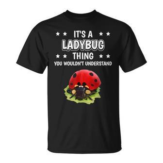 Ist So Ein Marienkäfer Ding Lustiger Spruch Marienkäfer T-Shirt - Geschenkecke