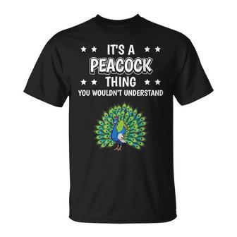 Ist So Ein Pfau Ding Lustiger Spruch Pfaue T-Shirt - Geschenkecke