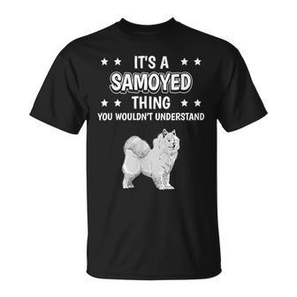 Ist So Ein Samojede Ding Lustiger Spruch Samojedes T-Shirt - Geschenkecke