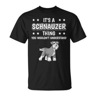 Ist So Ein Schnauzer Ding Lustiger Spruch Schnauzer T-Shirt - Geschenkecke