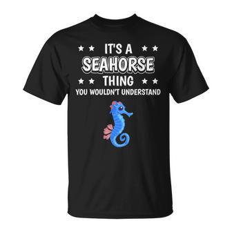 Ist So Ein Seepferdchen Ding Lustiger Spruch Seepferdchen T-Shirt - Geschenkecke