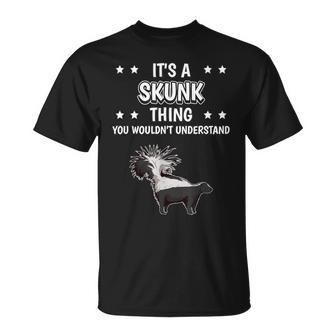 Ist So Ein Stinktier Ding Lustiger Spruch Stinktiere T-Shirt - Geschenkecke