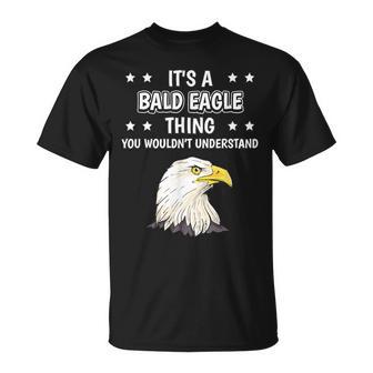 Ist So Ein Weißkopfseeadler Ding Lustiger Spruch Adler T-Shirt - Geschenkecke