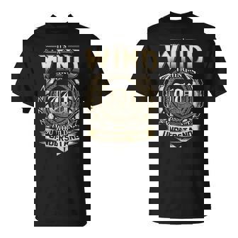 It's A Wind Thing You Wouldn't Understand Name Vintage T-Shirt - Thegiftio