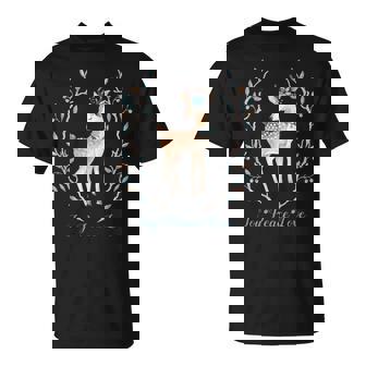 Joy Peace Love Reindeer T-Shirt - Monsterry