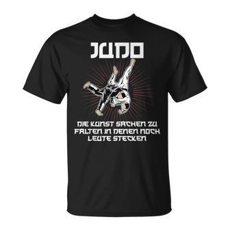 Judo Kunst Sachen Falten In Denen Noch Menschen Stecken Judo T-Shirt - Geschenkecke