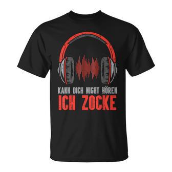 Kann Dich Nicht Hören Ich Zocke Gamer Gamer Gamer Boys' T-Shirt - Geschenkecke