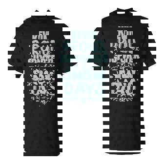 Kevin Supporter Of Snow Days Kevin Christmas Winter Holiday T-Shirt - Monsterry