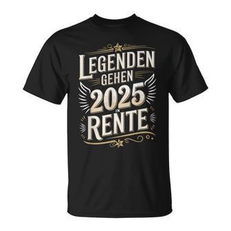 Legends Go 2025 In Retirement T-Shirt - Geschenkecke