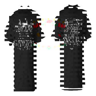 Most Likely To Kiss Santa Claus Holiday Spirit Premium T-Shirt - Monsterry