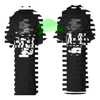 Matching Family Christmas Costume Mr Elf T-Shirt - Monsterry