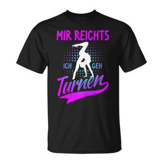 Mir Reichts Ich Geh Turnnen Handstand Trainer Gymnastic T-Shirt - Geschenkecke