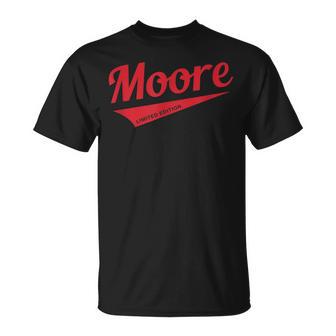 Moore Limited Edition Pärchen Nachname T-Shirt - Geschenkecke