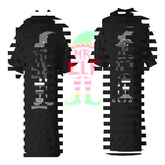 Mr Elf Christmas Family Matching Pajamas T-Shirt - Monsterry