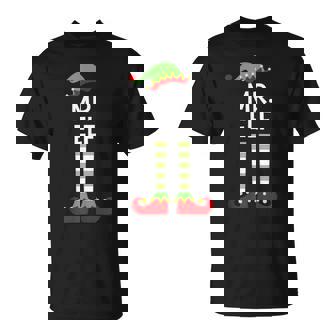 Mr Elf Cute Matching Family Christmas Elves Husband Spouse Tank Top T-Shirt - Monsterry