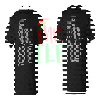Mr Elf Husband Matching Elf Family Pajama T-Shirt - Monsterry