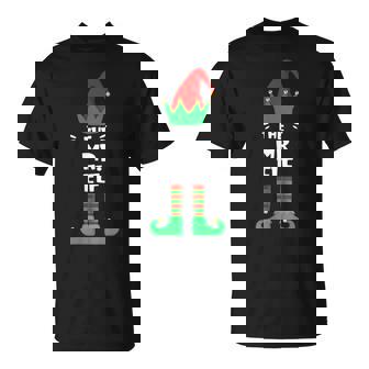 Mr Elf Matching Couple Family Group Christmas Party 2019 T-Shirt - Monsterry