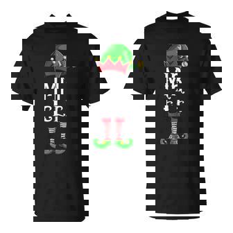 MR Elf Matching Family Group Christmas Men Daddy T-Shirt - Monsterry