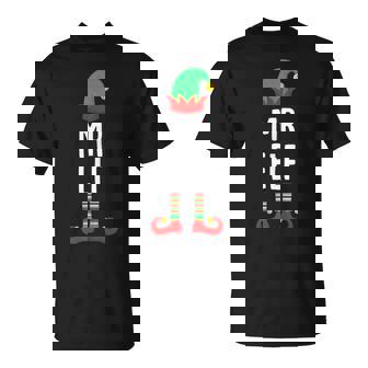 Mr Elf Matching Family Group Christmas Tank Top T-Shirt - Monsterry
