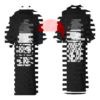 Nurse Christmas Nurse Claus Nurse Pajama Family Matching T-Shirt - Monsterry