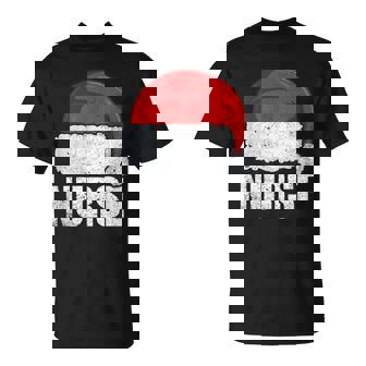 Nurse Christmas Nurse Claus Pj Nurse Pajama Family Matching T-Shirt - Monsterry