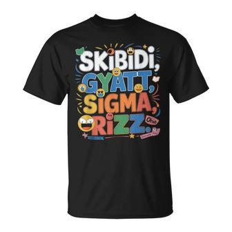 Ohio Skibidi Gyatt Sigma Rizz T-Shirt - Geschenkecke