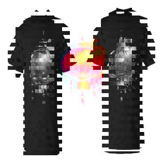 Paper Lantern Chinese Lanterns Festival Tank Top T-Shirt - Monsterry