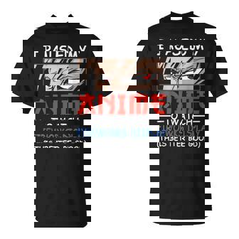 I Paused My Anime To Watch Fireworks 4th Of July Anime T-Shirt - Monsterry